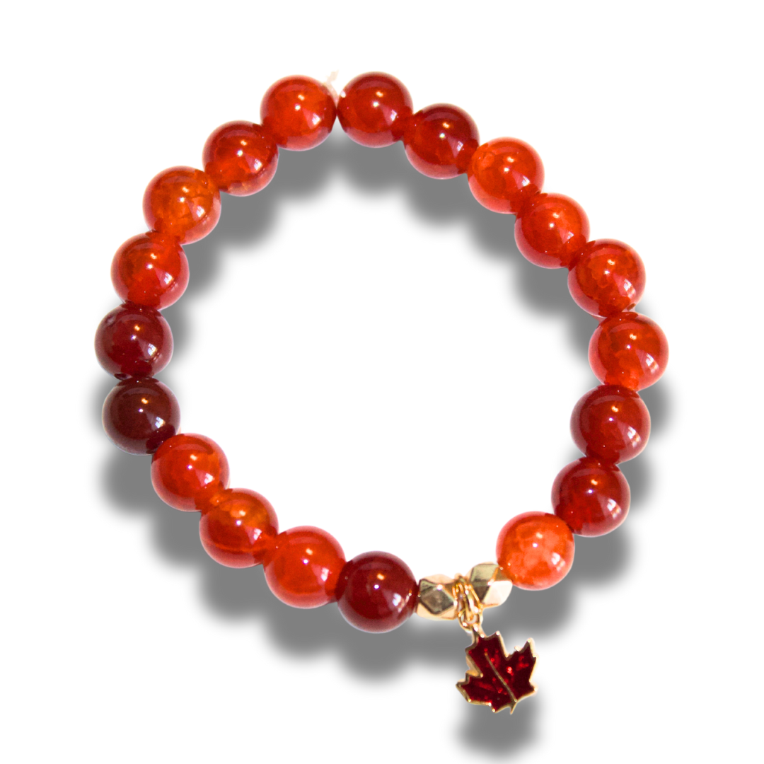 Maple Charm Bracelet