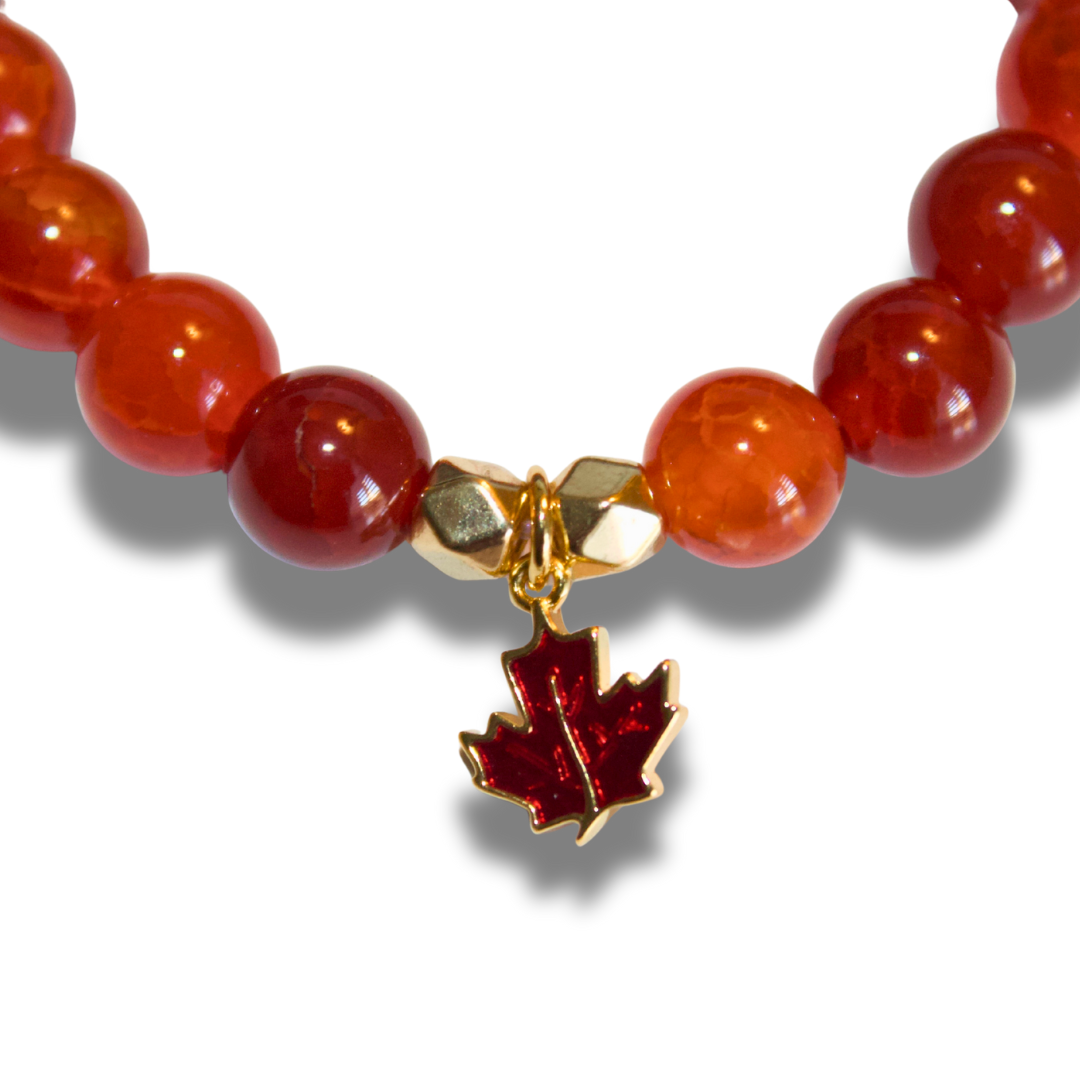 Maple Charm Bracelet
